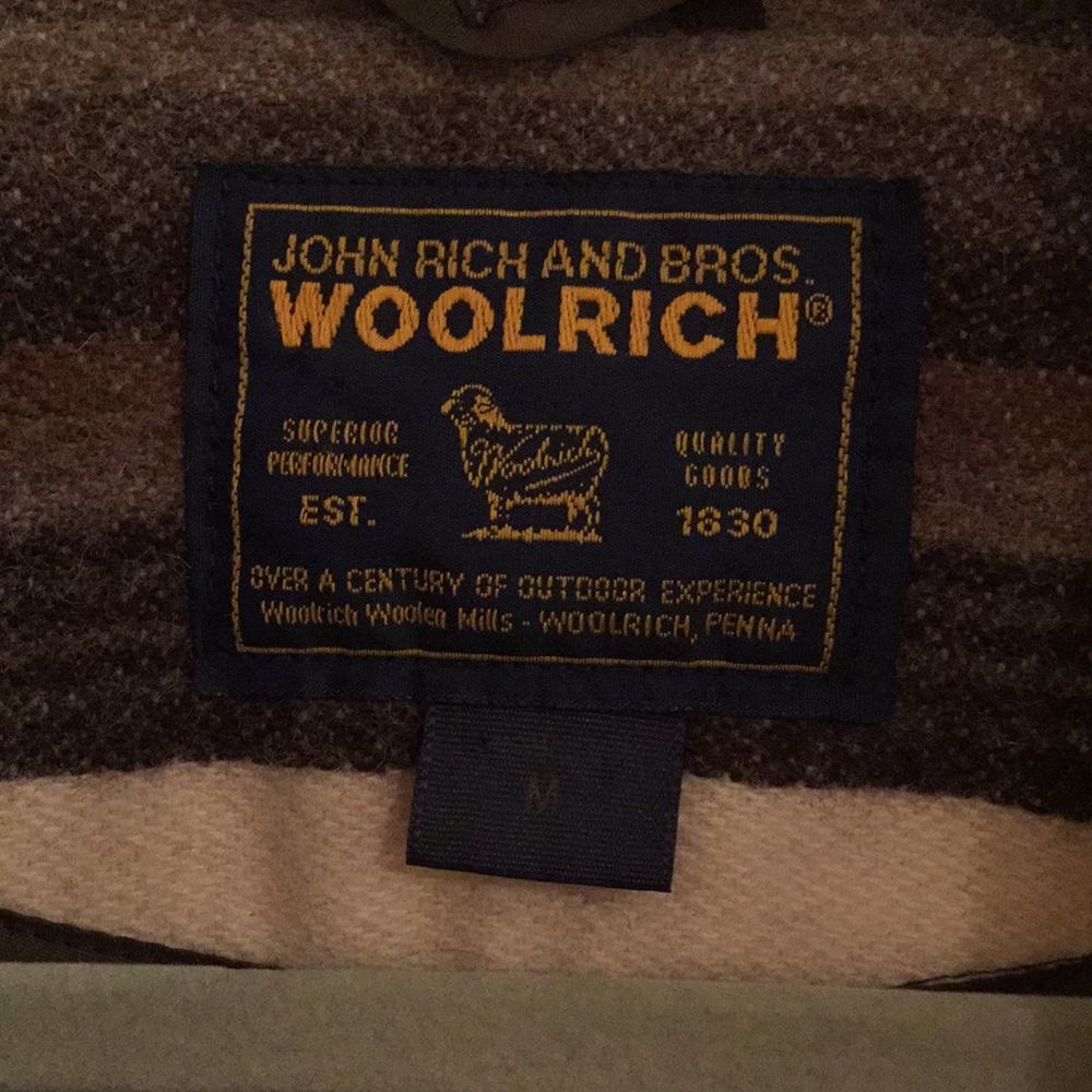 Woolrich Jacket Wool Medium - Picture 3 of 7